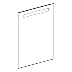 Geberit Option Basic Square Lichtspiegel Beleuchtung oben, 50x70x3cm, Aluminium elox... GEBERIT-502804001 4025410060723 (Abb. 1)