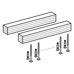 Geberit Duofix Set Paneelstreifen, verleimt, 2 Stück... GEBERIT-111288001 4025410076601 (Abb. 1)