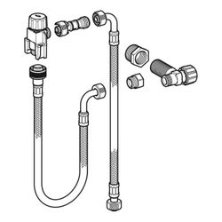 Geberit Wasseranschlussset hinten mittig, für Geberit Monolith Sanitärmodul für WC, ... GEBERIT-131012001 4025416831747 (Abb. 1)