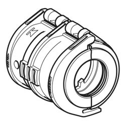 Geberit FlowFit Manschette d 25mm, 619722001... GEBERIT-619722001 4025416603047 (Abb. 1)
