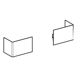 Geberit Abdeckung unten, für Geberit Monolith Sanitärmodul für Stand-WC, Mittelgrau/... GEBERIT-243444JF1 4025416841944 (Abb. 1)