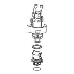 Geberit Spülventil mit Dichtung, 99400106000... GEBERIT-99400106000 5906976340698 (Abb. 1)