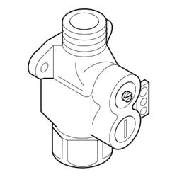 Geberit Absperrkolben für Urinalsteuerung, für Highline... GEBERIT-243012001 4025416050919 (Abb. 1)
