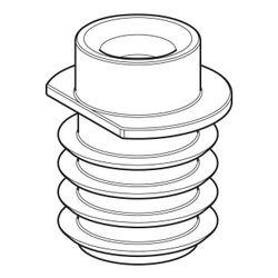 Geberit Profildichtung zu Auslauf mit Spülrohr... GEBERIT-242772001 4025416191896 (Abb. 1)