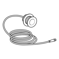 Geberit 1-Mengen-Fernbetätigung verchromt... GEBERIT-242343001 4025416063018 (Abb. 1)