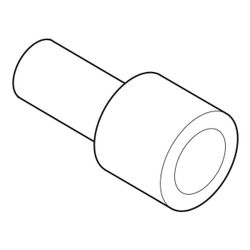 Geberit Drückerknopf für WC-Steuerung mit pneumatischer Spülauslösung... GEBERIT-242354001 4025416065234 (Abb. 1)