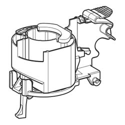 Geberit Heberglocke für WC-Steuerung mit Kabelzug, 2-Mengen-Spülung, 242509001... GEBERIT-242509001 4025416106500 (Abb. 1)