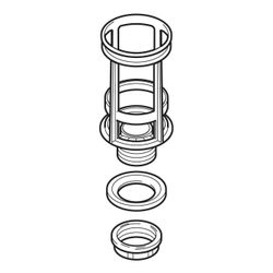Geberit Bassin für Aufputzspülkasten Aufputz 121, Alpinweiß... GEBERIT-215348111 4025416027850 (Abb. 1)