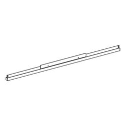 Geberit Lichtleiste untere für Option Plus Square Lichtspiegel, Breite 160cm, Alumin... GEBERIT-245773002 4025410089816 (Abb. 1)