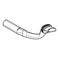 Geberit Zulaufbogen für Geberit AquaClean Alba, Sela Square... GEBERIT-245825001 4025410095121 (Abb. 1)