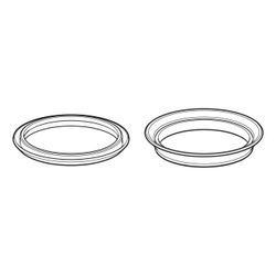 Geberit Profildichtung zu Bassin Unterputzspülkasten 8/7,5cm, ab Baujahr 2004... GEBERIT-241293001 4025416703778 (Abb. 1)