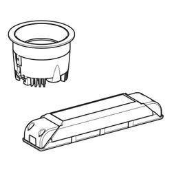 Geberit LED Deckenspot mit DALI für ComfortLight, Weiß... GEBERIT-502925011 4025410086297 (Abb. 1)