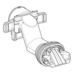 Geberit Typ SP45 Spülverteiler für Stand-WC Kinder Rimfree... GEBERIT-245911001 4064746000959 (Abb. 1)