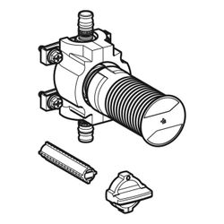 Geberit Mepla Unterputz-Kugelhahn mit Befestigung Außendurchmesser 20mm, 10 bar... GEBERIT-602003001 4025416594482 (Abb. 1)