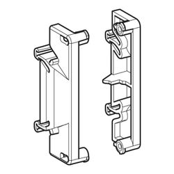 Geberit Set Adapter DIN Schiene 35mm, für Gateway, 2 Stück... GEBERIT-245914001 4064746001017 (Abb. 1)