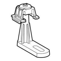 Geberit Fuß lang, für Setaplano Duschfläche... GEBERIT-243565001 4025416658108 (Abb. 1)