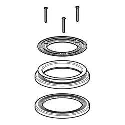 Geberit Klemmflansch für Duschwannenablauf d90, 243567001... GEBERIT-243567001 4025416658139 (Abb. 1)