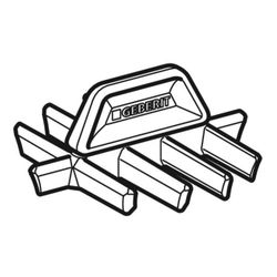 Geberit Kammeinsatz für Duschwannenablauf d90, 243568001... GEBERIT-243568001 4025416658146 (Abb. 1)