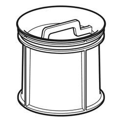 Geberit Tauchrohr für Duschwannenablauf d90, 50mm, PP, 243570001... GEBERIT-243570001 4025416658849 (Abb. 1)