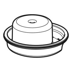 Geberit Siphoneinsatz Sperrwasserhöhe 27mm... GEBERIT-388108001 4025416581444 (Abb. 1)