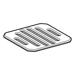 Geberit Schlitzrost für Varino Bodenablauf und Bodeneinlauf, 13x13cm, 243371001... GEBERIT-243371001 4025416581598 (Abb. 1)