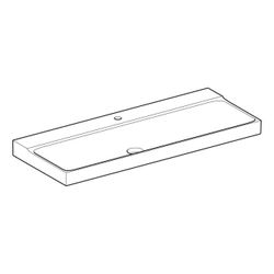 Geberit Xeno2 Waschtisch, Breite 120cm, Tiefe 48cm, Hahnloch mittig, ohne Überlauf, ... GEBERIT-500551011 4025416608912 (Abb. 1)