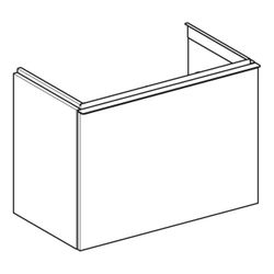 Geberit Acanto Unterschrank für WT 1 Schublade/Innenschublade verkürzte Ausl. WT 75c... GEBERIT-503009JH1 4025410143556 (Abb. 1)