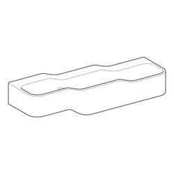 Geberit Bambini Spiel-/Waschlandschaft, 3 Waschplätze, tieferes Becken rechts B 140c... GEBERIT-502976002 4064746000720 (Abb. 1)