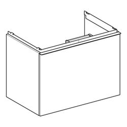 Geberit Acanto Unterschrank für Waschtisch, 1 Schublade/Innenschublade WT 75cm, Lava... GEBERIT-503004JK1 4025410126979 (Abb. 1)