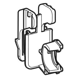 Geberit Befestigungsclip für Typ 333 Füllventil, 245931001... GEBERIT-245931001 4064746012631 (Abb. 1)