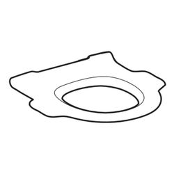 Geberit Bambini WC-Sitzring für Kinder mit Stützfunktion, Karminrot... GEBERIT-502971FY1 4025410122742 (Abb. 1)
