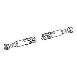 Geberit Set Scharniere für WC-Sitz, Absenkautomatik, Quick-Release mechanisch, für E... GEBERIT-244626001 4025410785473 (Abb. 1)