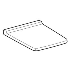 Geberit Xeno2 WC-Sitz mit Absenkautomatik, mit Quick-Release-Scharniere, Befestigung... GEBERIT-500833011 4025410725097 (Abb. 1)