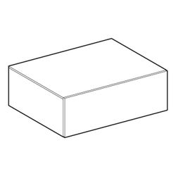 Geberit Xeno2 Seitenschrank 1 Schublade, 58x20x46,2cm, sculturagrau/Melamin Holzstru... GEBERIT-500507431 4025416611707 (Abb. 1)