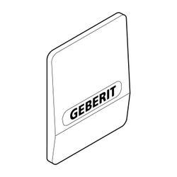 Geberit Highline Abdeckplatte weiß-alpin, aus Edelstahl... GEBERIT-240043111 4025416071754 (Abb. 1)