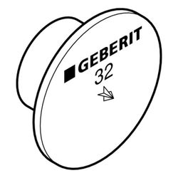 Geberit Schutz-und Markierstopfen Außendurchmesser 40mm... GEBERIT-240306001 4025416044550 (Abb. 1)