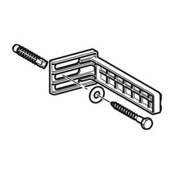 Geberit Befestigungswinkel 16cm, 465027001... GEBERIT-465027001 4025416230571 (Abb. 1)