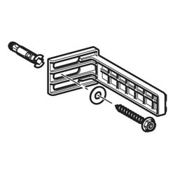 Geberit Befestigungswinkel 16cm, 465027001... GEBERIT-465027001 4025416230571 (Abb. 1)