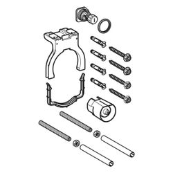 Geberit Montagezubehör für Kombifix Element für Wand-WC, mit Sigma Unterputzspülkast... GEBERIT-241870001 4025416746829 (Abb. 1)