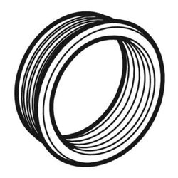Geberit Profildichtung, EPDM, 241983001... GEBERIT-241983001 4025416747857 (Abb. 1)