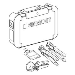 Geberit Mepla Handpresswerkzeug im Koffer Außendurchmesser 16/20mm... GEBERIT-690485004 4025416114406 (Abb. 1)