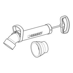 Geberit Druck-, Saugpumpe für Geruchsverschlussreinigung... GEBERIT-154345001 4064746024870 (Abb. 1)