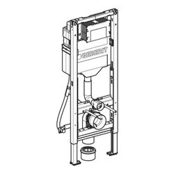 Geberit Duofix Element für Wand-WC 112cm, für Metall-, Holzständerwände, mit Sigma U... GEBERIT-111350006 4064746029691 (Abb. 1)