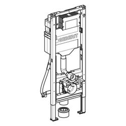Geberit Duofix Element für Wand-WC 112cm, für Metall-, Holzständerwände, mit Sigma U... GEBERIT-111350006 4064746029691 (Abb. 1)