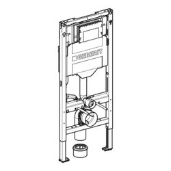 Geberit Duofix Element für Wand-WC 112cm, für Metall-, Holzständerwände, mit Sigma U... GEBERIT-111300006 4064746029424 (Abb. 1)