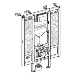 Geberit Duofix Element für Wand-WC, 112cm, mit Sigma UP-Spülkasten 12cm, barrierefre... GEBERIT-111375006 4064746029776 (Abb. 1)