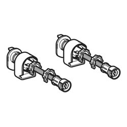 Geberit Duofix Wandanker für Einzel- und Systemmontage, Zinkdruckguss/Stahl/Kunststo... GEBERIT-111080001 4064746058516 (Abb. 1)