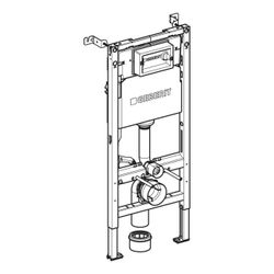 Geberit DuofixBasic Element für Wand-WC 112cm mit Delta Unterputzspülkasten 12cm, fü... GEBERIT-458103002 4064746032363 (Abb. 1)