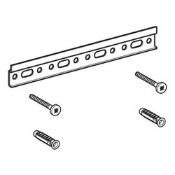 Geberit Befestigungsmaterial für Hochschrank mit 2 Auszügen... GEBERIT-246001001 4064746024887 (Abb. 1)