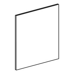Geberit Schubladenfront für Acanto Seitenschrank mit 2 Schubladen, Breite 45cm, Lava... GEBERIT-246077001 4064746023385 (Abb. 1)